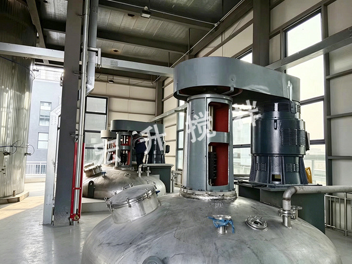 新能源鋰電反應(yīng)釜攪拌機(jī)